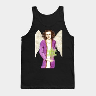 Archangel Metatron the Creator- Dark Blue Tank Top